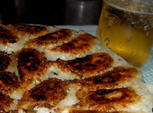 餃子にはビール